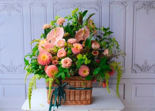 Hamper con flores